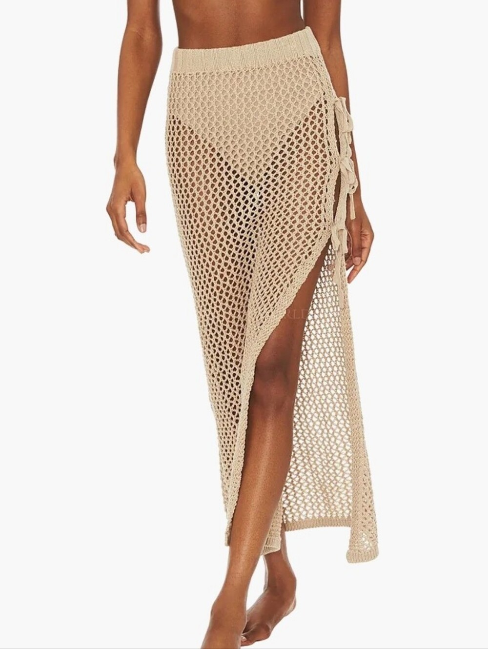 BEACH RIOT Deborah Tan Crochet Beach Skirt. Size M